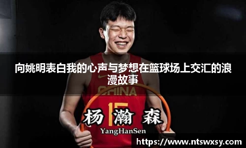 向姚明表白我的心声与梦想在篮球场上交汇的浪漫故事