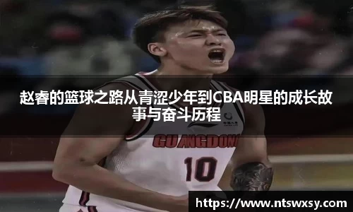 赵睿的篮球之路从青涩少年到CBA明星的成长故事与奋斗历程